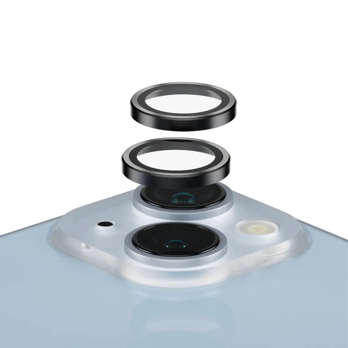PanzerGlass Hoops kameras lēcas aizsargstikls Black