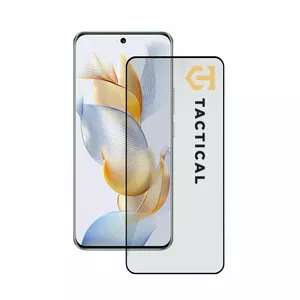 Защитное стекло для Honor 90 Tactical черное — закалённое защитное стекло