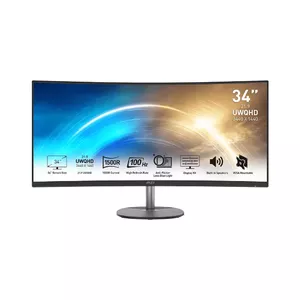 Монитор MSI PRO MP341CQDE 34" UltraWide Quad HD 3440 x 1440