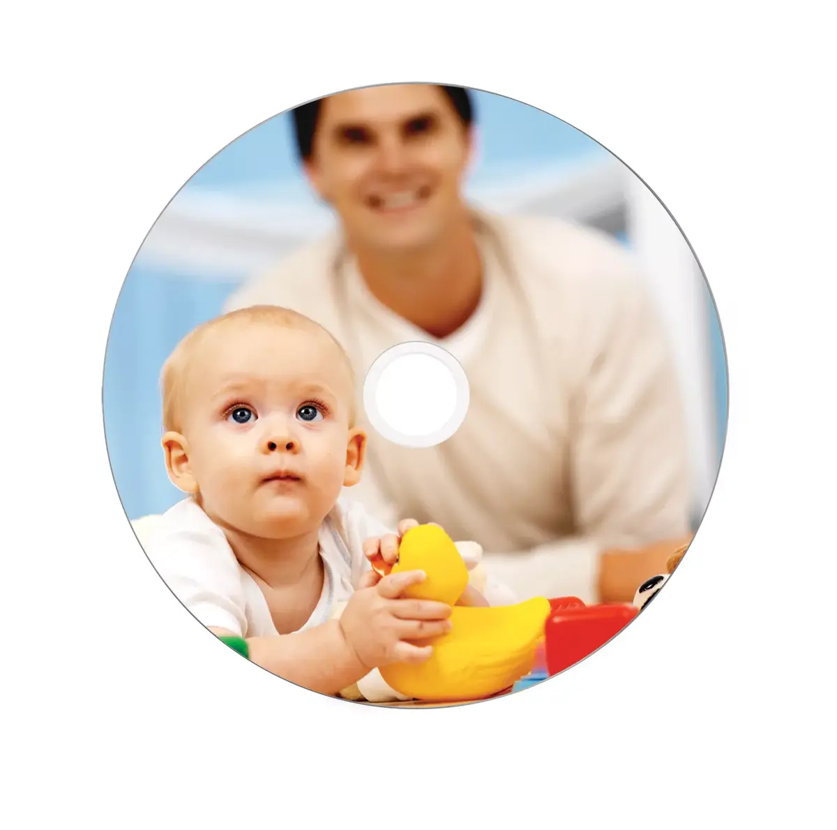 CD-R Verbatim AZO Wide Inkjet Printable bez ID Photo 4
