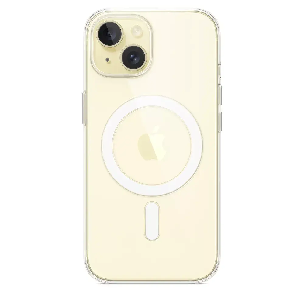 Apple iPhone 15 Case with MagSafe, Transparent Photo 3