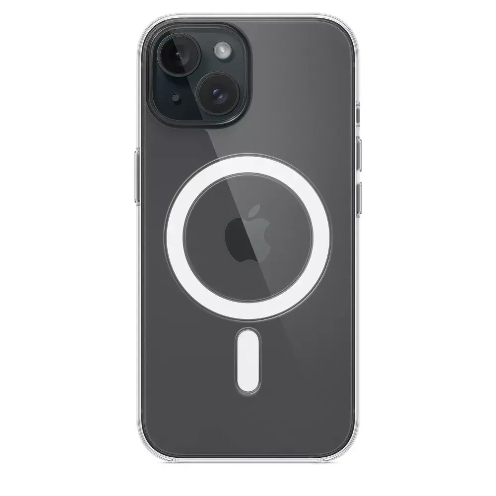 Apple iPhone 15 Case with MagSafe, Transparent Photo 5
