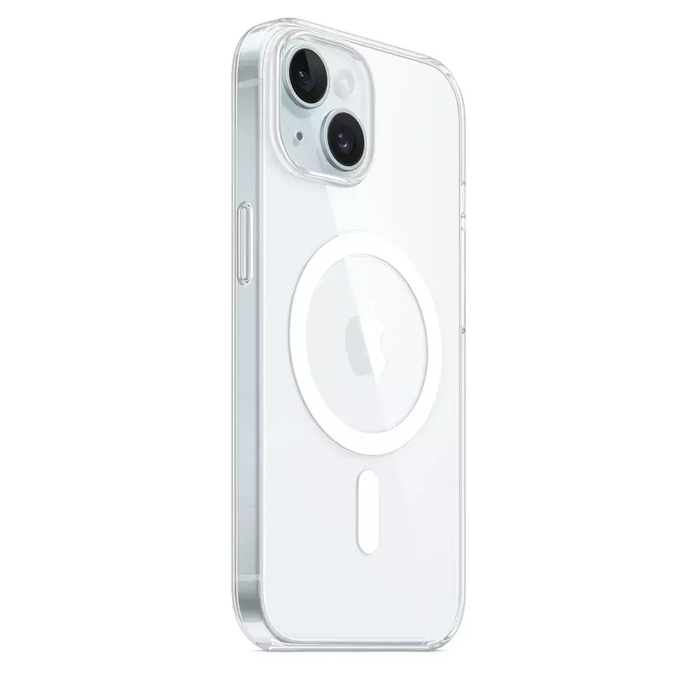 Apple iPhone 15 Case with MagSafe, Transparent Photo 6