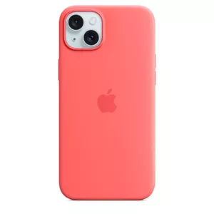 Silicone Case Cover Apple iPhone 15 Plus MagSafe Guava Pink