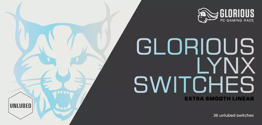 Mouse pad Glorious Gaming Lynx Blue White Photo 6