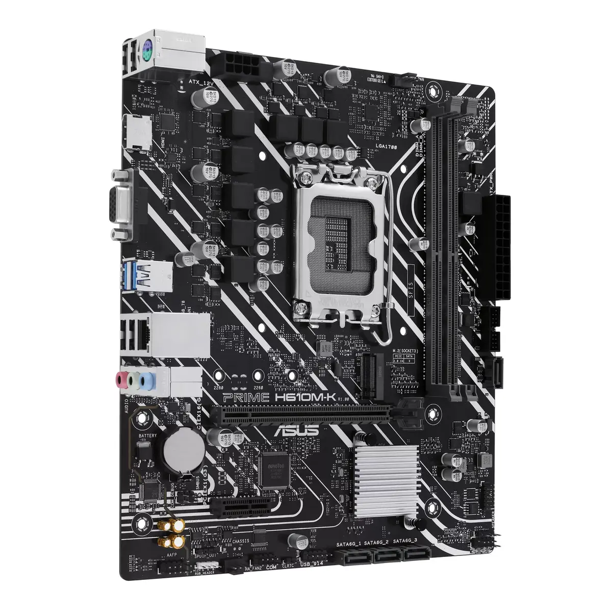 Материнская плата ASUS Prime H610M-K, 90MB1GA0-M0EAY0 Photo 2