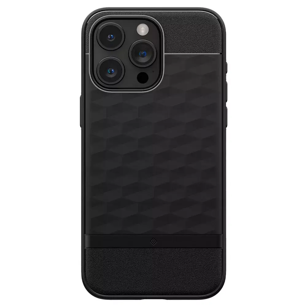 Vāks Spigen iPhone 15 Pro Caseology Parallax Mag Black Photo 4