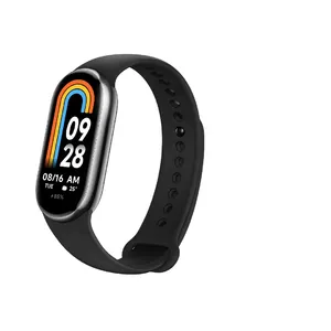 Xiaomi Smart Band 8 AMOLED Clip-on/Wristband activity tracker 4.11 cm (1.62") Black, Graphite