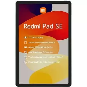 Планшет Xiaomi Redmi Pad SE 11.0 6GB RAM 128GB WiFi - зеленый EU (492245)