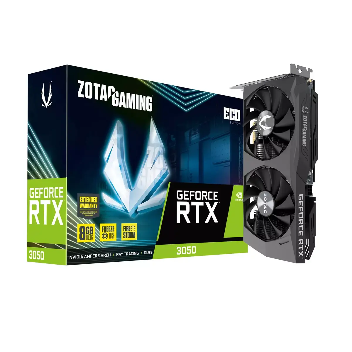 Видеокарта Zotac GAMING GeForce RTX 3050 Eco Photo 8
