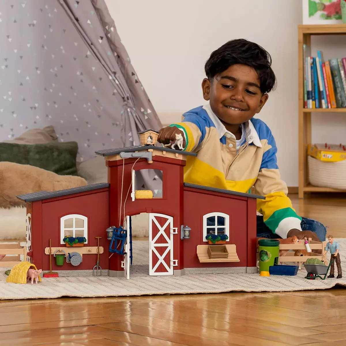 Игровой домик Schleich FARM WORLD Большой сарай Photo 2