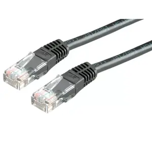 Network Cable VALUE UTP Patch Cord Cat.6 RJ45 3m Black