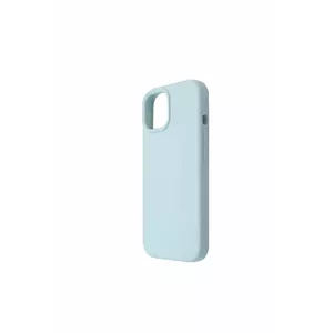 Силиконовый чехол just must для iPhone 15 светло‑голубой MagSafe Regular Defense