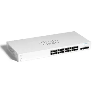 Managed Switch Cisco Catalyst 1200-24P-4G 24 Port GE PoE 4x1GE SFP