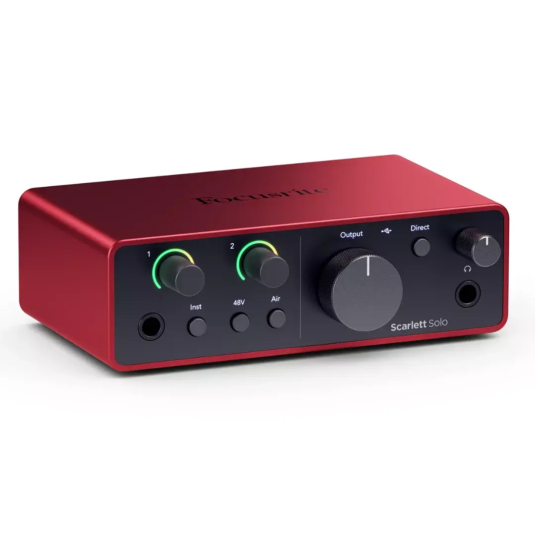 Аудиоинтерфейс Focusrite Scarlett Solo Studio 4-го поколения Photo 2