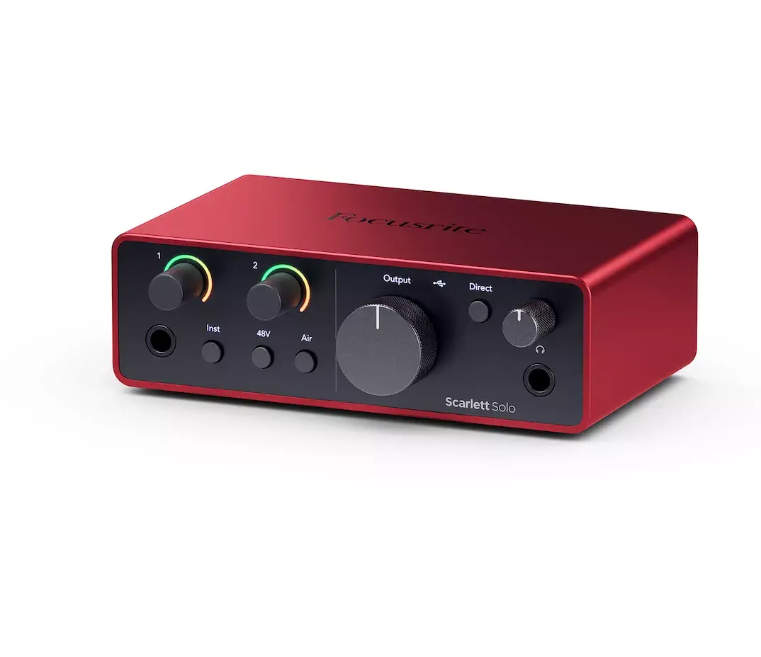 Аудиоинтерфейс Focusrite Scarlett Solo Studio 4-го поколения Photo 3