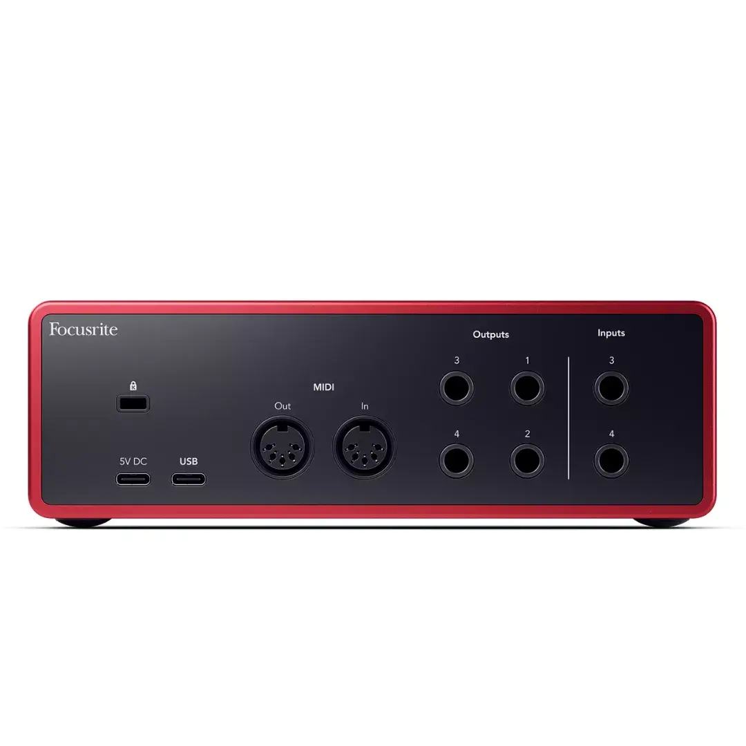 Focusrite Scarlett 4i4 4-го поколения аудиоинтерфейс Photo 3