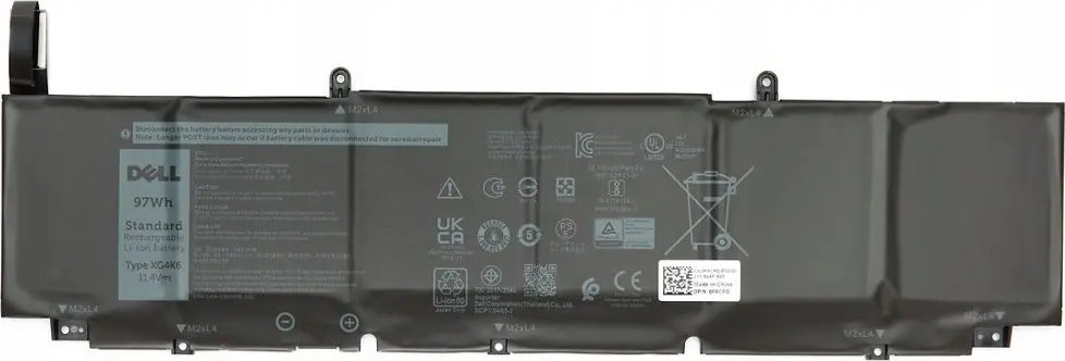 Laptop battery Dell 01RR3 97Wh 6‑cell Photo 2