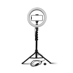 MACKIE mRING-10 - 10” 3-Color Ring Light Kit with Stand and Remote