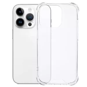 Защитный силиконовый чехол Fusion Accessories Fusion anti shock для Apple iPhone 15 Pro прозрачный 1.5 мм