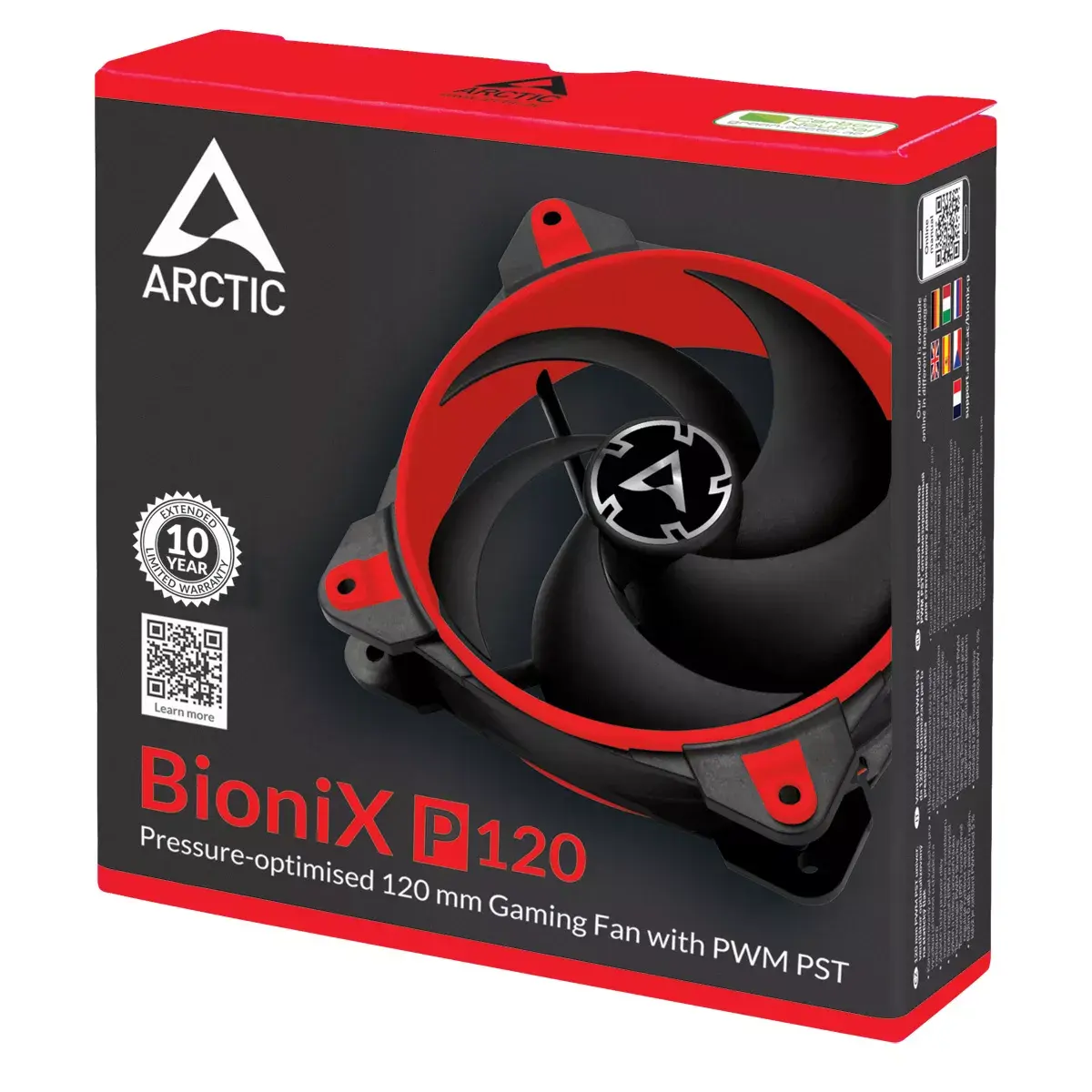 Вентилятор ARCTIC BioniX P120 Red Photo 6