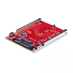 StarTech.com 1M25-U3-M2-ADAPTER Internal M.2 Adapter U.3 to M.2 Red