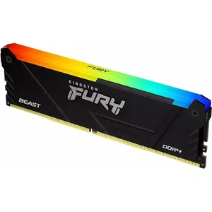 Kingston 16GB, DDR4, 2666MHz, CL16, Fury Beast RGB