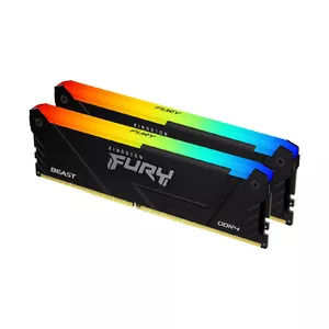 Kingston Technology FURY Beast RGB модуль памяти 32 GB 2 x 16 GB DDR4 3200 MHz