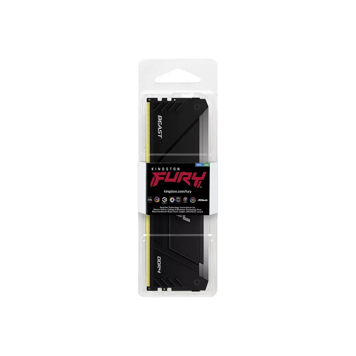 Operatīvā atmiņa Kingston 16GB FURY Beast KF436C18BB2A/16 Photo 2