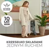 Стульчик для кормления kinder kraft FOLDEE GREY Photo 3
