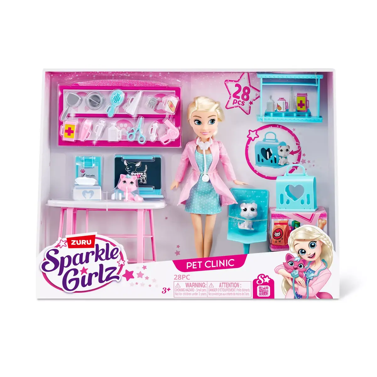Игровой набор ZURU Sparkle Girlz Ветеринарная клиника Photo 2