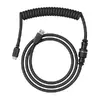 GLORIOUS Coiled Black USB Cable 1.37 m Photo 2