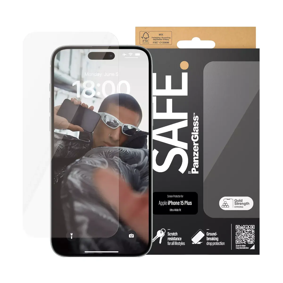 Screen Protector iPhone 15 Plus Photo 2