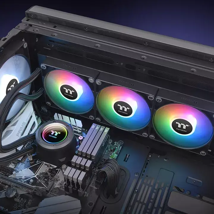 Водяное охлаждение All-in-one Thermaltake TH420 V2 ARGB Photo 5
