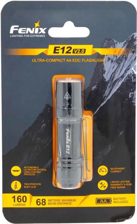 Hand flashlight Fenix E12 V2.0 Photo 5