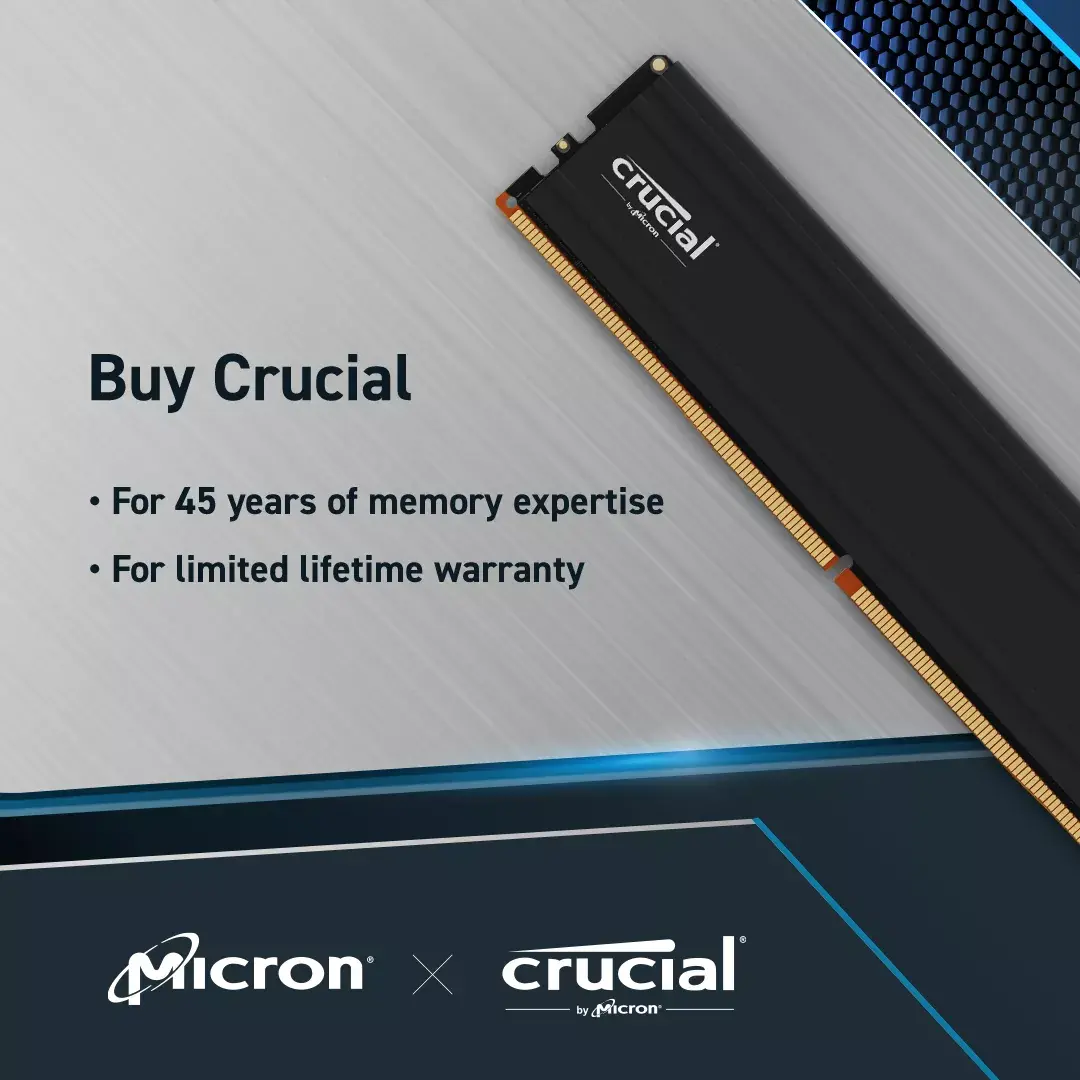 Operatīvā atmiņa Crucial Pro 96 GB CP2K48G56C46U5 Photo 6
