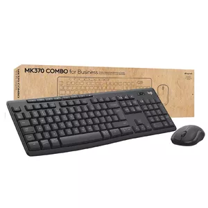 Logitech MK370 Combo для бизнеса Полноразмерная беспроводная клавиатура и мышь