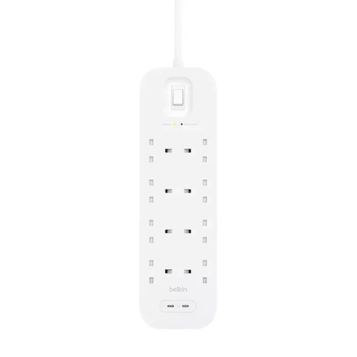 Сетевой фильтр Belkin Connect White 8 AC розеток Photo 2