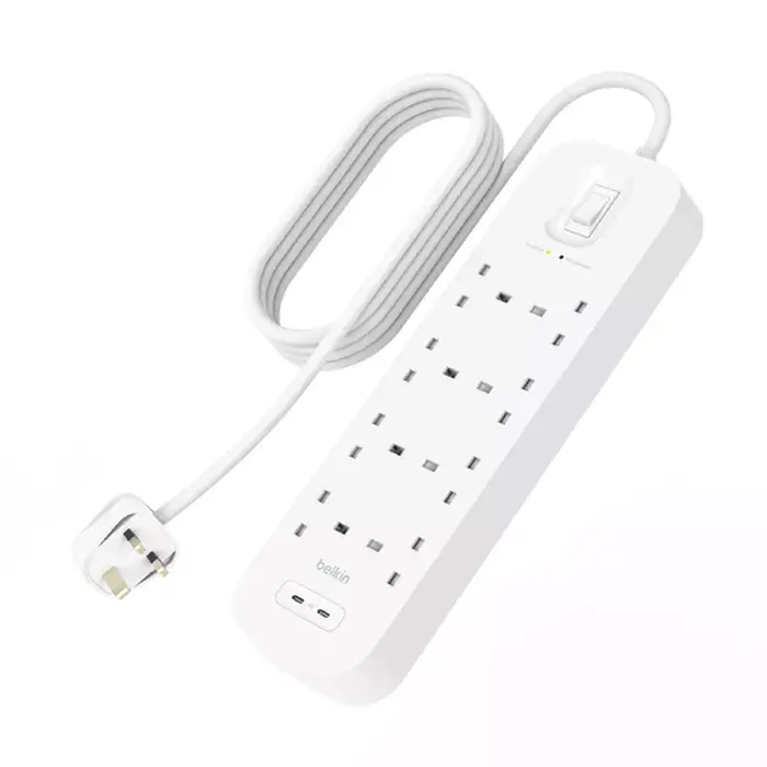 Сетевой фильтр Belkin Connect White 8 AC розеток Photo 3