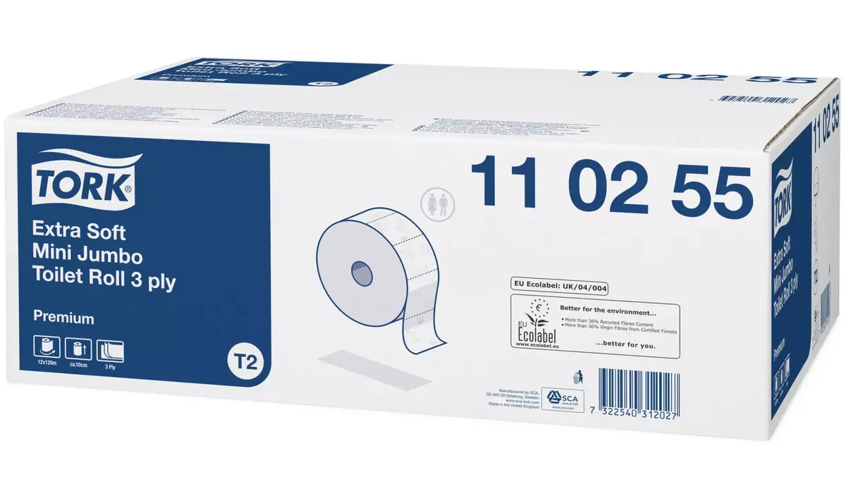 Toilet paper Tork 110255 roll 120 m Photo 2