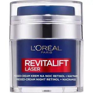 Nakts pretnovecošanās presēts krēms L’Oreal Paris Revitalift Laser 50 ml