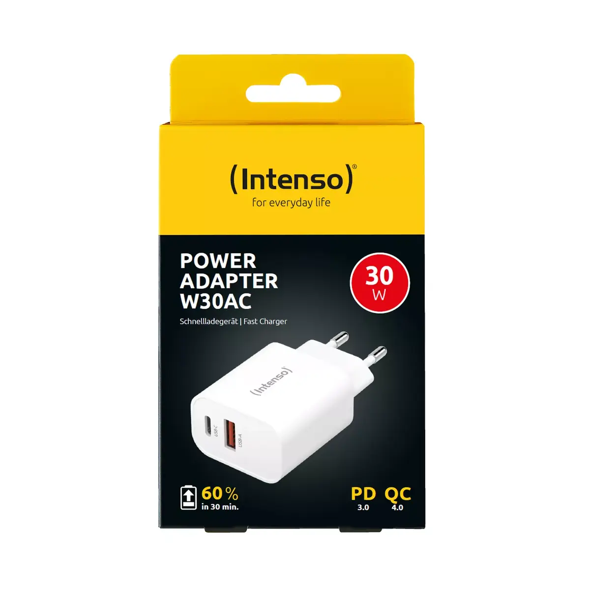 Indoor Charger Intenso POWER ADAPTER USB-A/USB-C/7803012 Photo 2