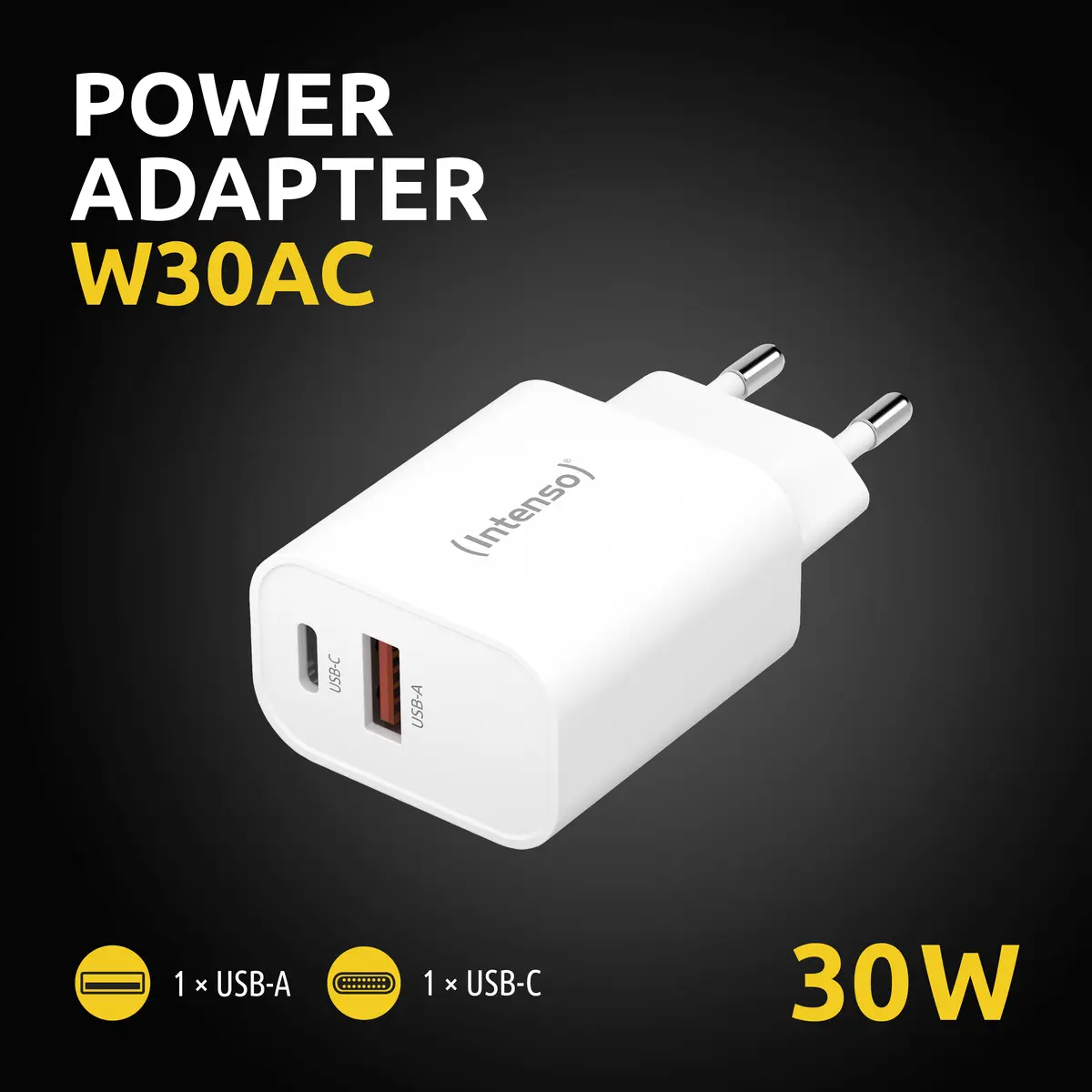 Сетевое зарядное устройство Intenso Power Adapter W30AC Photo 6