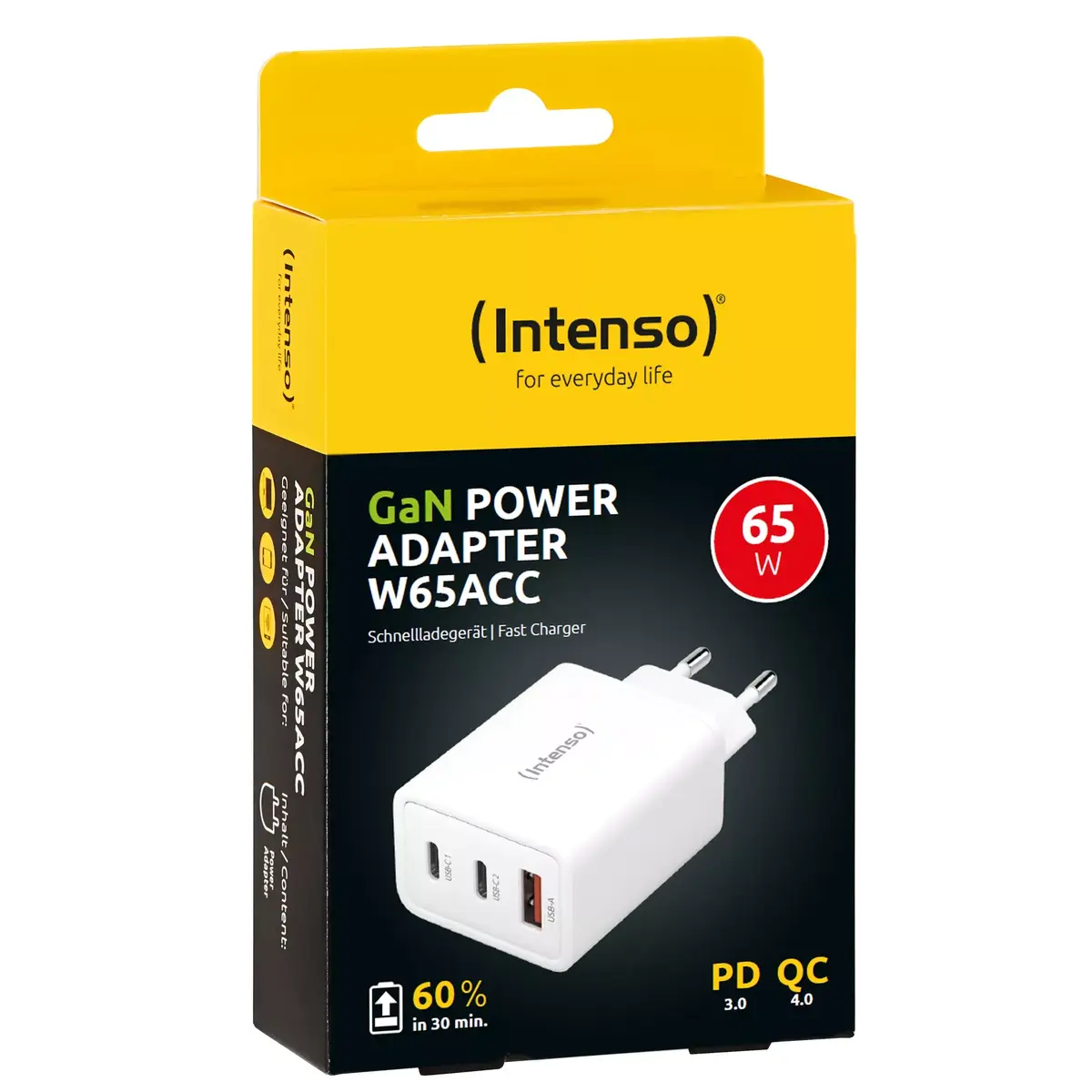Lādētājs Intenso POWER ADAPTER 1XUSB-A/2XUSB-C/7806512 Photo 3