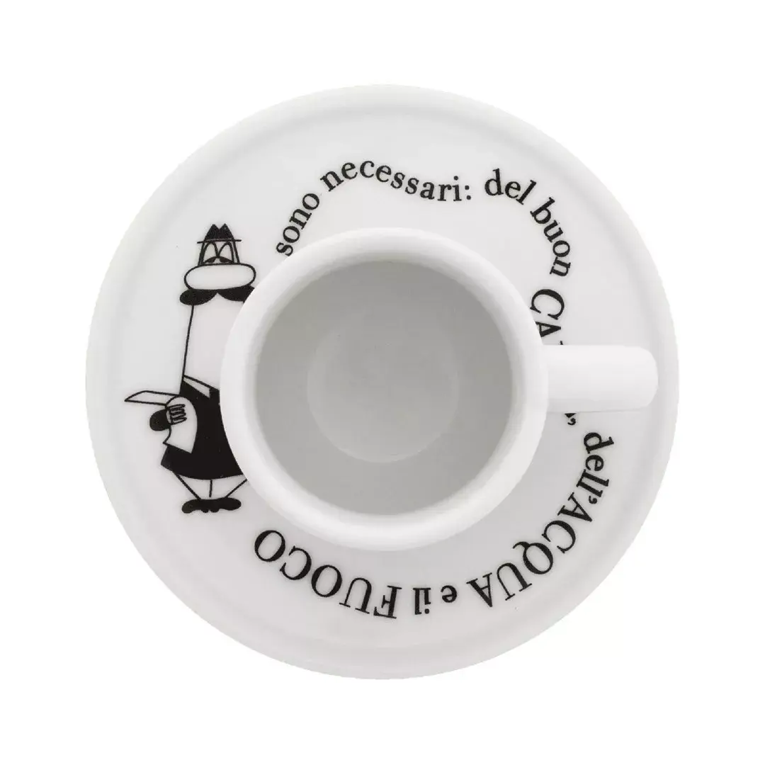 BIALETTI cup and saucer set 4 x 50 ml Photo 4
