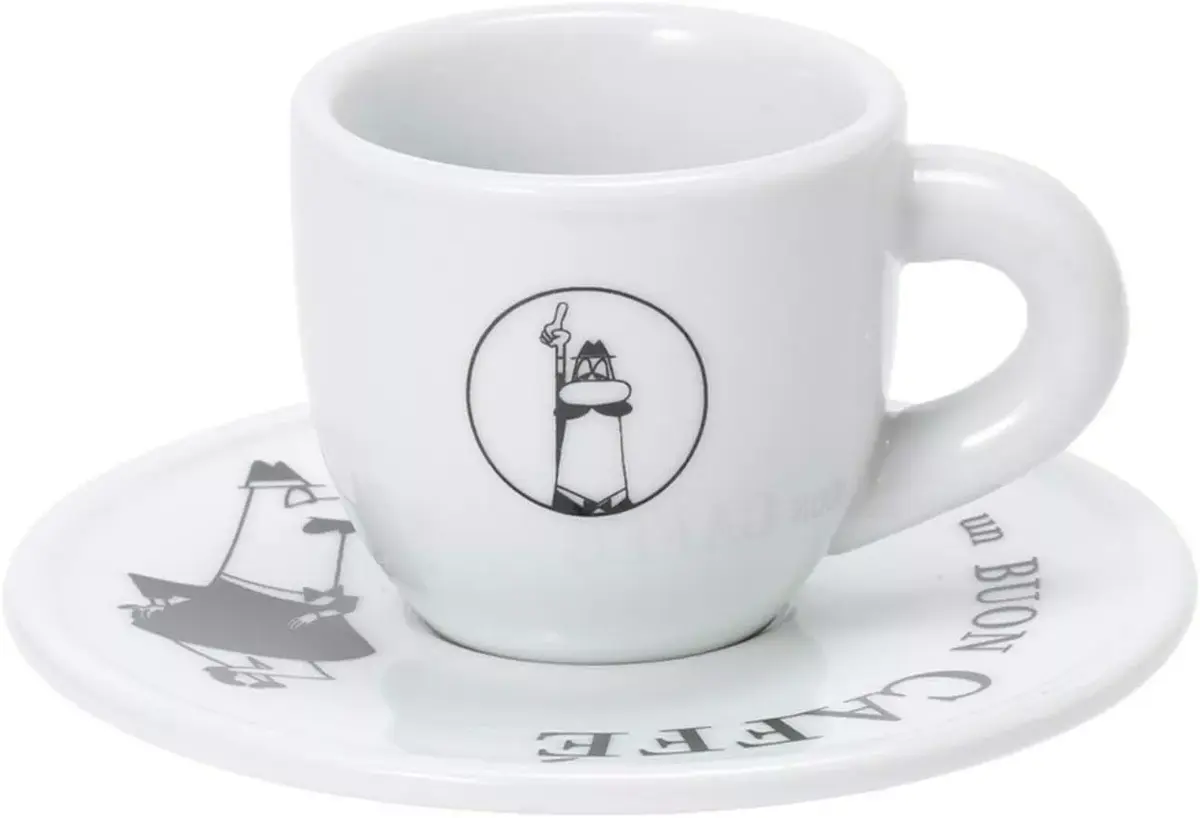 BIALETTI cup and saucer set 4 x 50 ml Photo 7