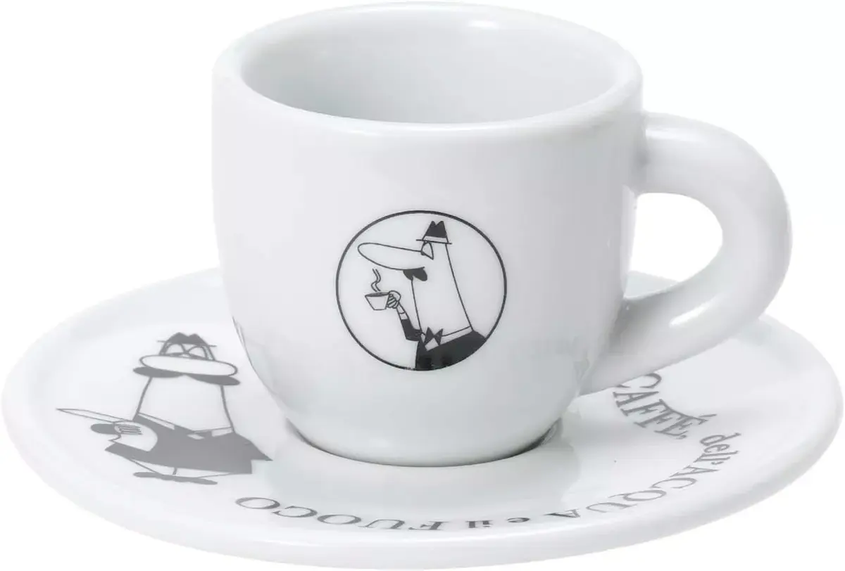 BIALETTI cup and saucer set 4 x 50 ml Photo 10