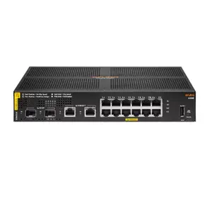 Pārvaldāms L3 Aruba 6000 12G Class4 PoE 2xGigabit/2xSFP 139W 1U skapja slēdzis, 12x RJ-45 Gigabit