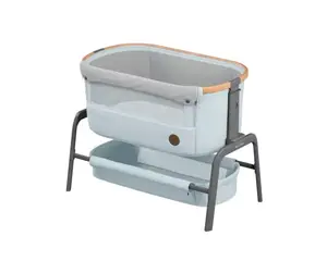 Baby cot Maxi-Cosi Iora — grey, for infants up to 9 kg, 930×550×745 mm