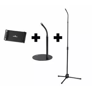 Active holder Durable TWIST COMBI for Mobile phone Smartphone Tablet Black